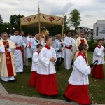 Uroczystość Bożego Ciała w parafi Miłosierdzia Bożego w Woli Rzędzińskiej 23 czerwiec 2011